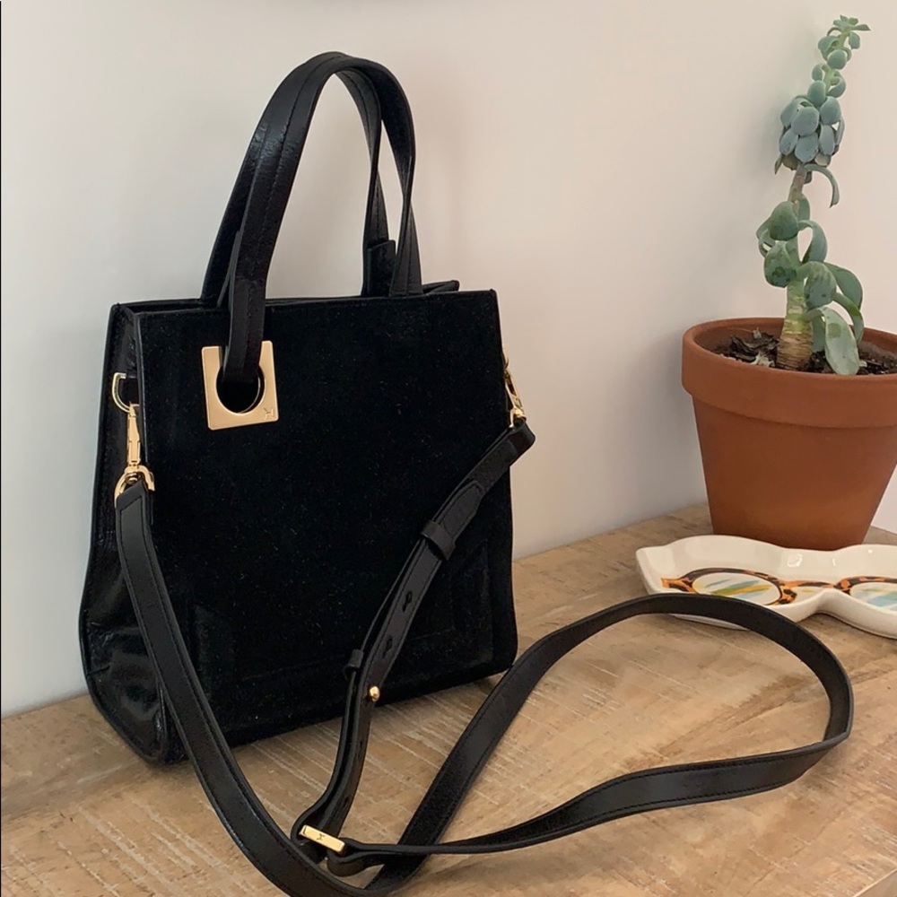 Small black Halogen Purse